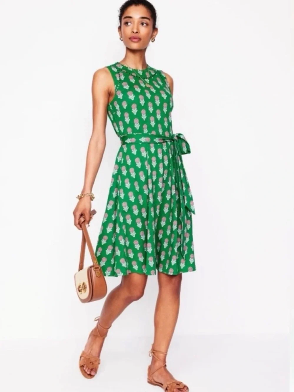 Boden Mila Short Jersey Dress - Picture 3 of 9